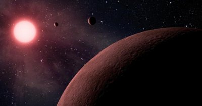 Rappresentazione artistica di un pianeta extrasolare. Crediti NASA