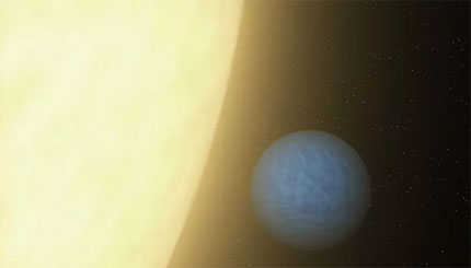 La proposta italiana presentata dalla SAIt-Società Astronomica Italiana riguarda il sistema 55 Cancri, qui rappresentato con una visione artistica. Crediti: IAU