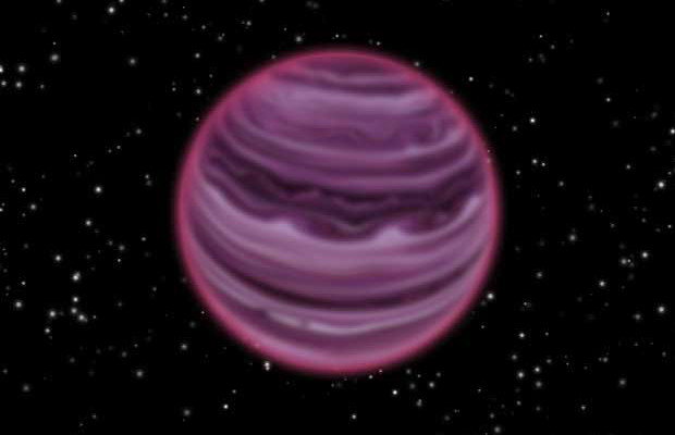 Rappresentazione artistica del pianeta vagante PSO J318.5-22. Crediti: MPIA/V. Ch. Quetz